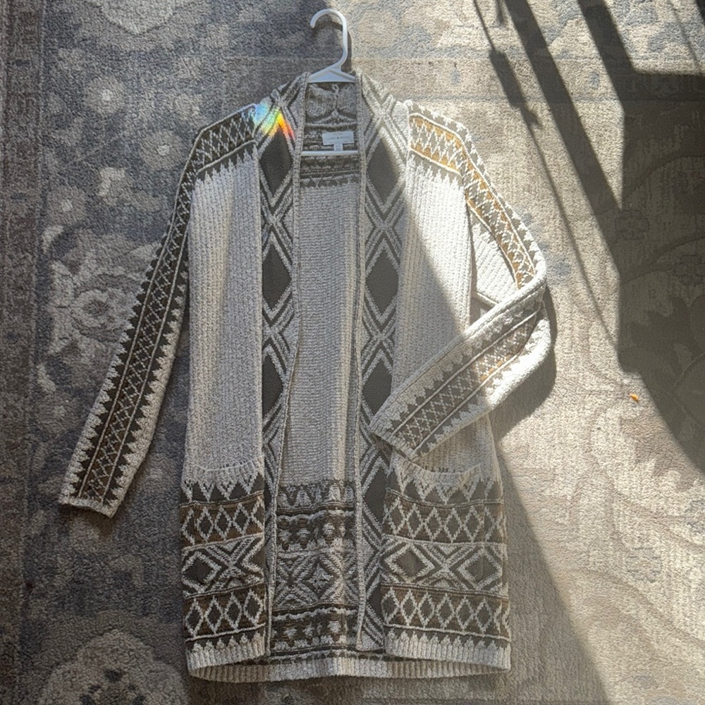 Women's Patterned Cardigan Sweater
